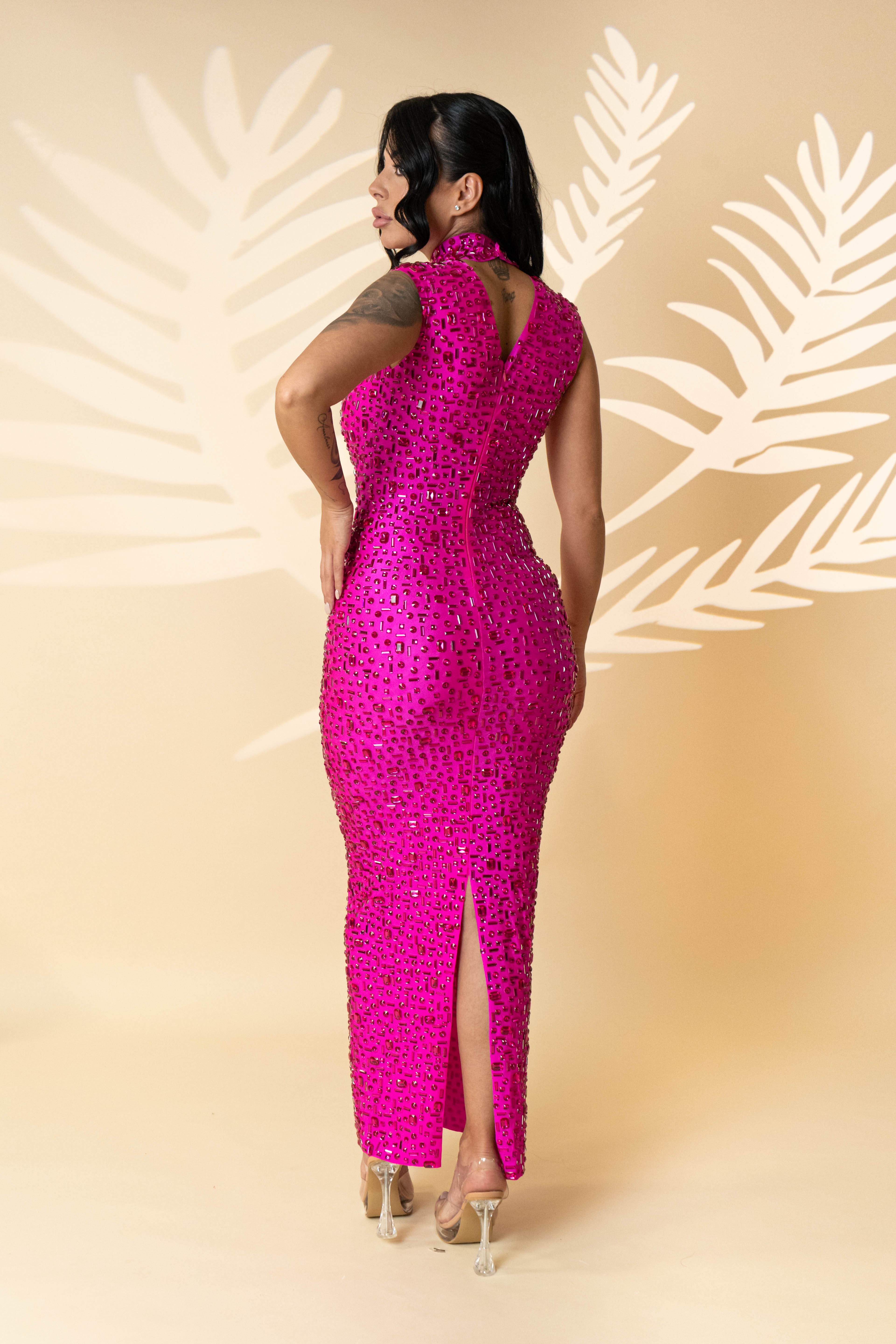 Abito Fantasia fucsia