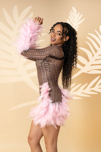 Abito Pluma rosa