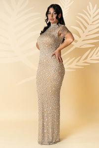 Abito Fantasia beige