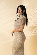 Abito Fantasia beige