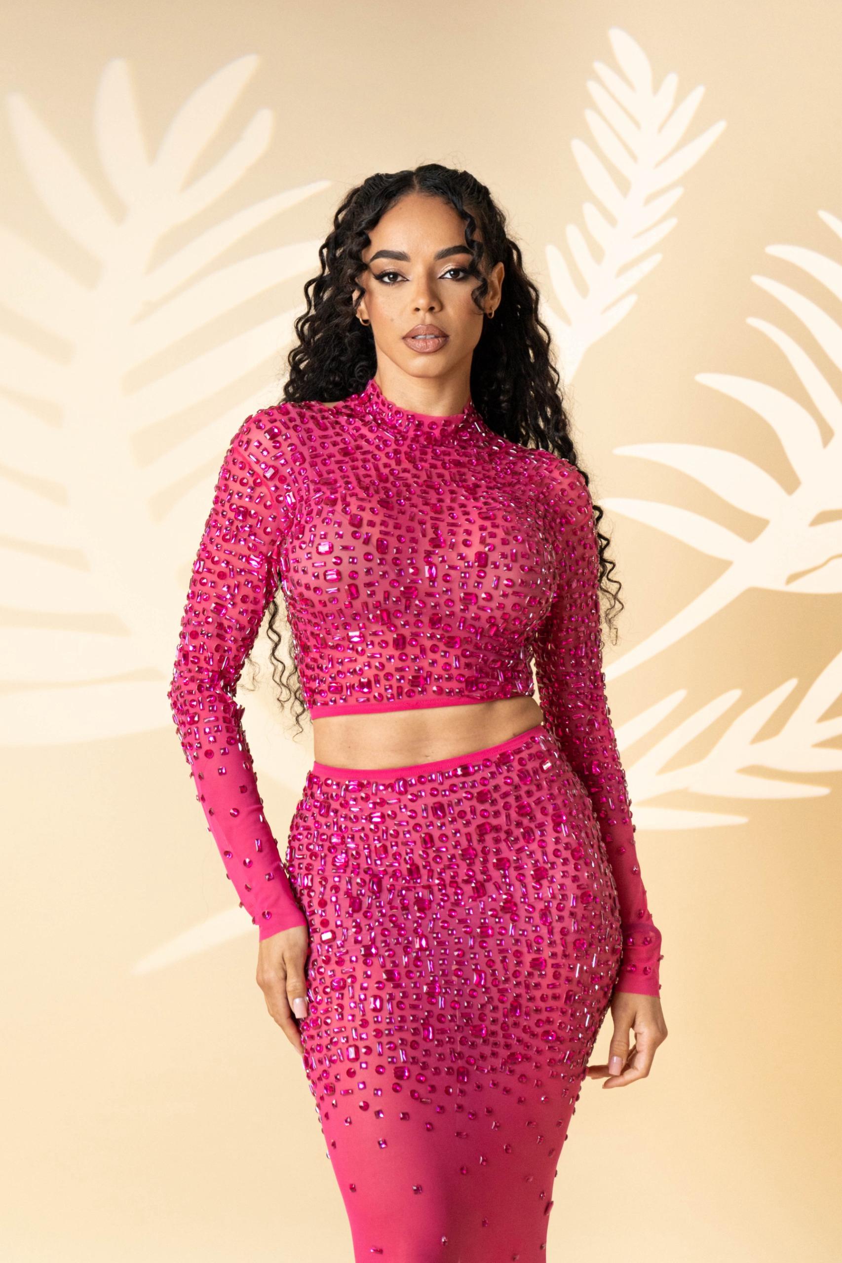 Set Giulia fucsia